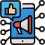 Social marketing 图标 64x64