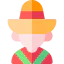 Mexican man icon 64x64