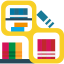 Book shelf icon 64x64