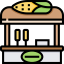 Food stand icon 64x64