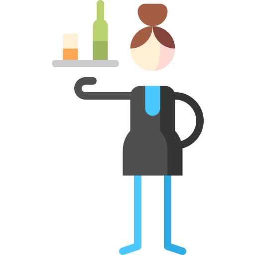 Waitress icon
