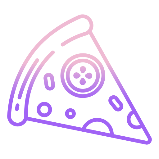 Pizza slice icon
