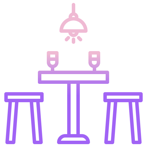 Dining table icon