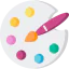 Color palette icon 64x64