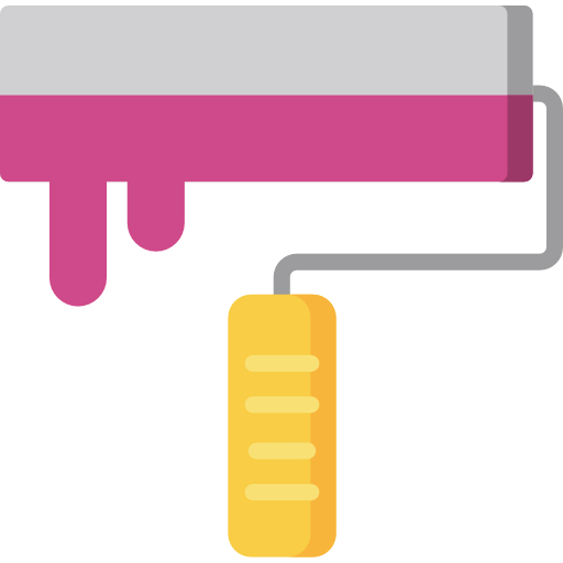 Paint roller icon