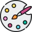 Color palette icon 64x64
