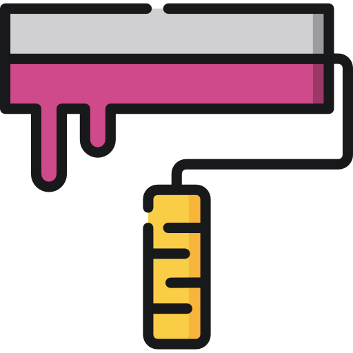Paint roller icon
