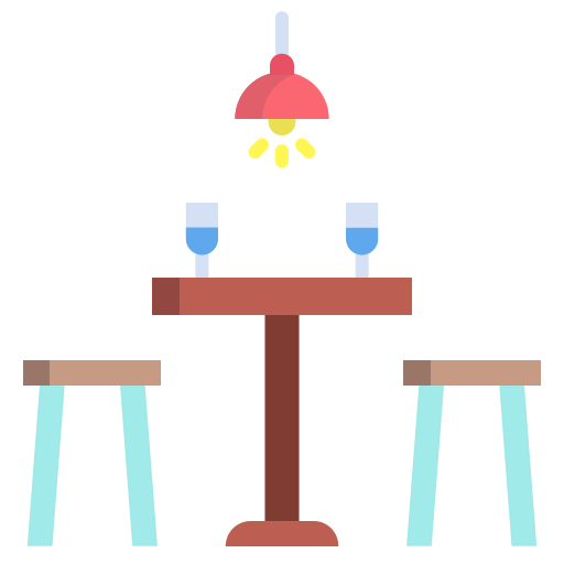 Dining table icon