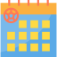 Schedule icon 64x64