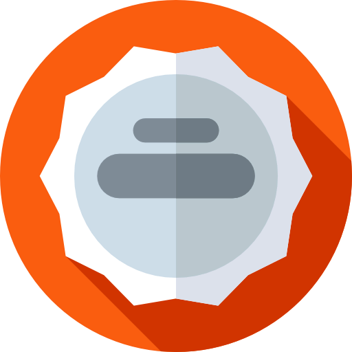 Bottle cap icon