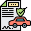 Car insurance icon 64x64