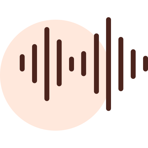 Sound waves icon