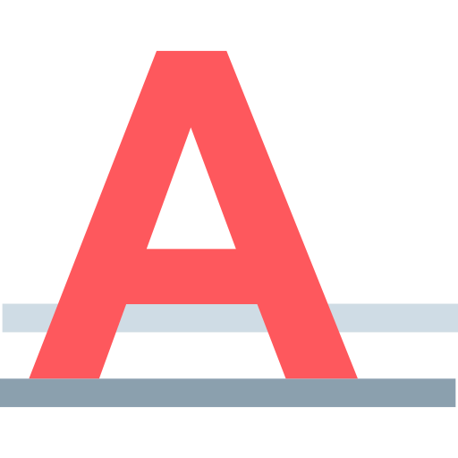 Lettering icon