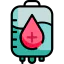 Blood transfusion icon 64x64