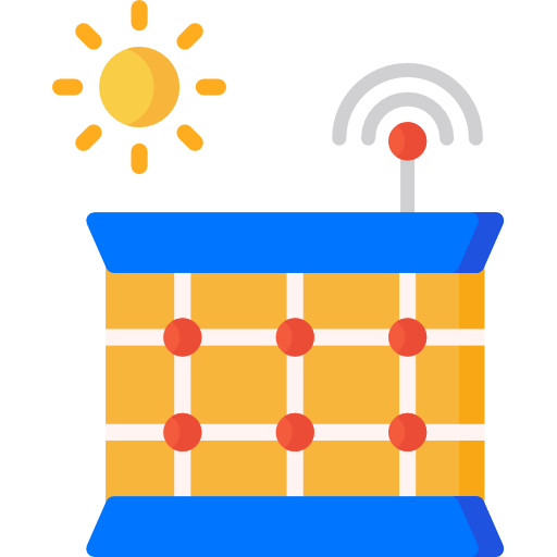 Solar panel icon