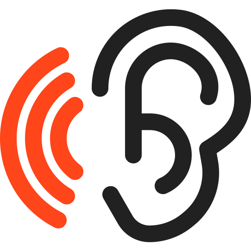 Hearing icon