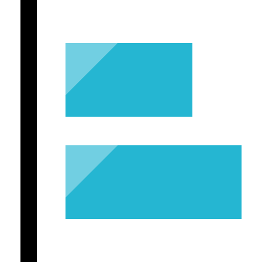 Left alignment icon