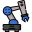 Industrial robot icon 64x64