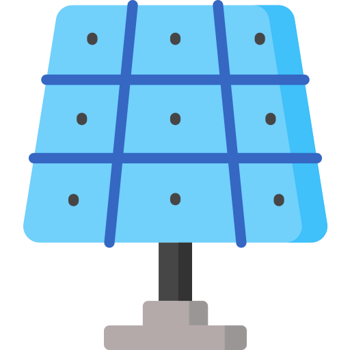 Solar panel icon