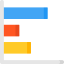 Bar chart icon 64x64
