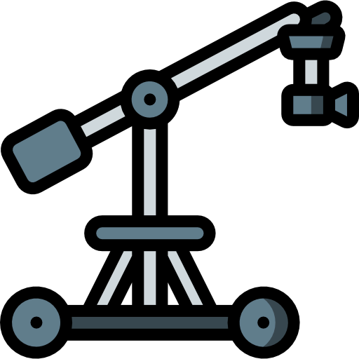 Camera crane icon