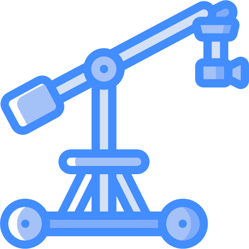 Camera crane icon