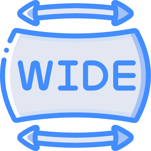 Wide icon