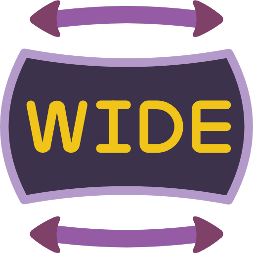 Wide icon