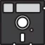 Disk Symbol 64x64