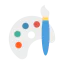 Color palette icon 64x64