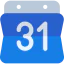 Calendar Ikona 64x64
