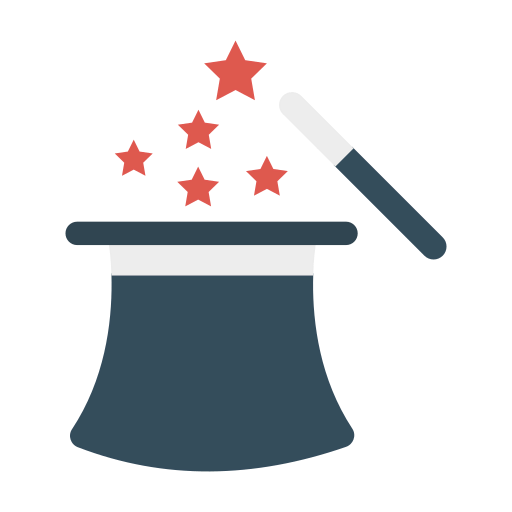 Magic hat icon