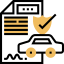 Car insurance icon 64x64