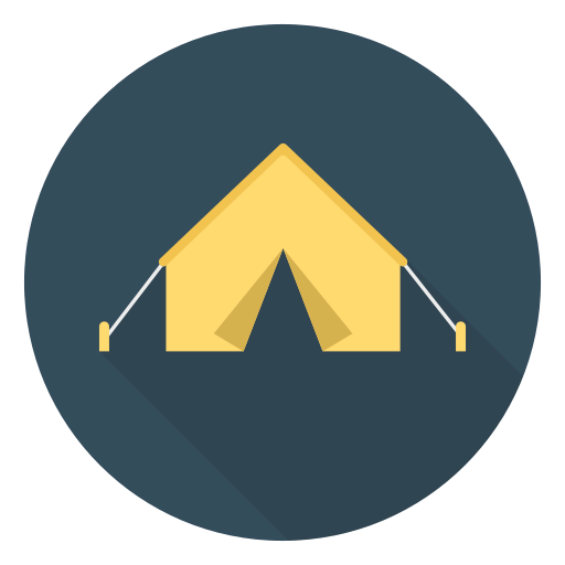 Tent icon
