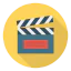 Clapperboard icon 64x64