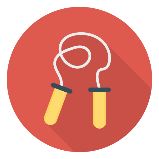 Jumping rope icon