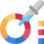 Color palette icon 64x64