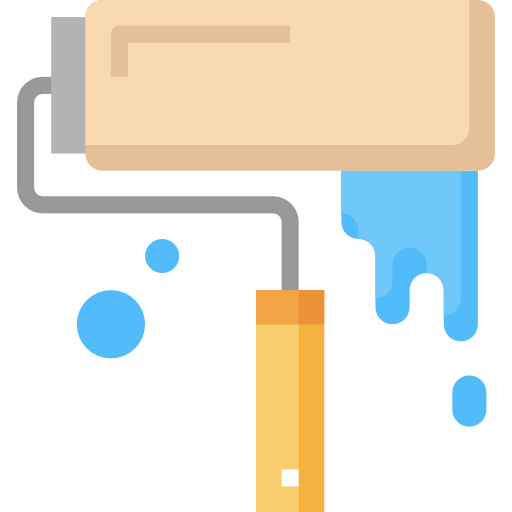 Paint roller icon
