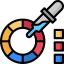 Color palette icon 64x64