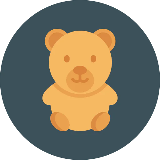 Teddy bear icon