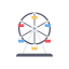 Ferris wheel icon 64x64