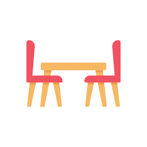 Dinner table icon