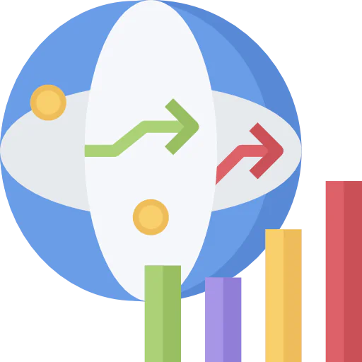 Globe grid icon