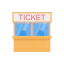 Ticket box icon 64x64