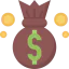 Money bag icon 64x64