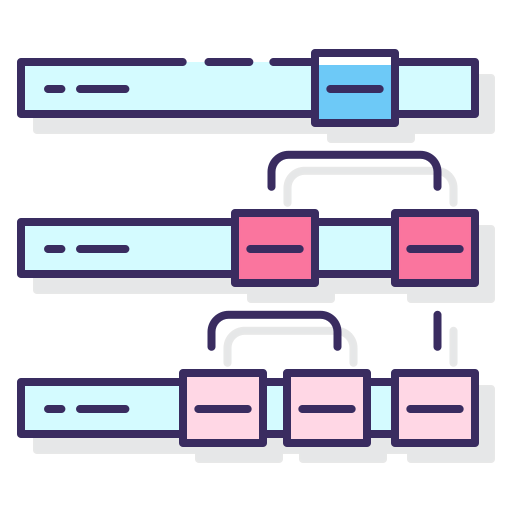 Hierarchy structure icon
