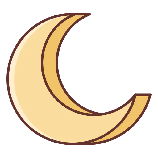 New moon icon