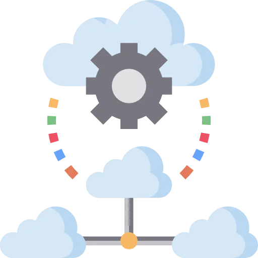 Cloud computing ícono