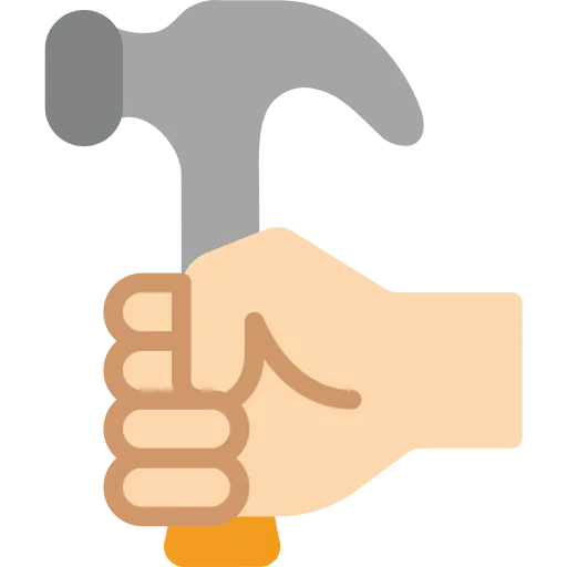 Hammering icon