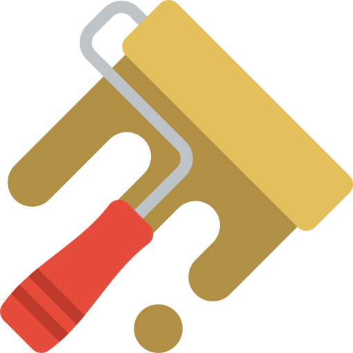 Paint roller icon